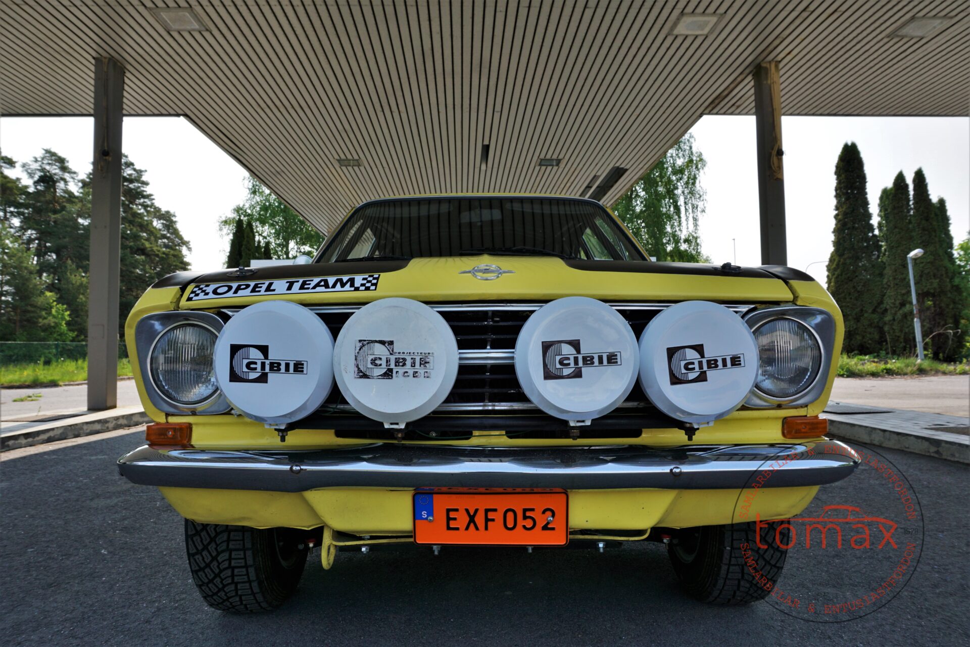 OPEL KADETT RALLYE APP.K - 1970 - Tomax Samlarbilar